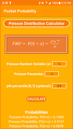 Pocket Probability screenshot