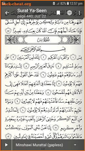 Pocket Quran screenshot