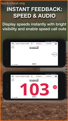 Pocket Radar: For Smart Coach Radar Device screenshot