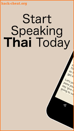 Pocket Thai Speaking: Learn To Speak Thai Today screenshot
