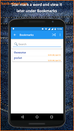 Pocket Thesaurus Premium screenshot
