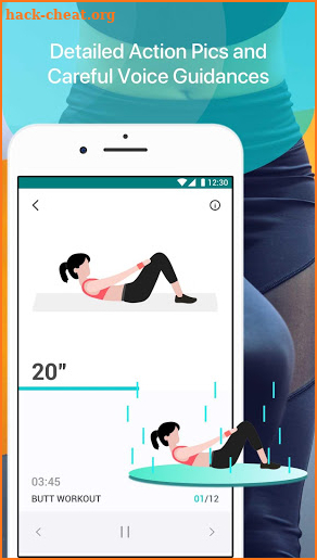 Pocket Workout Trainer - Easy Home Fitness & Train screenshot