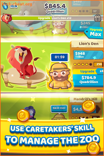 Pocket Zoo : Idle Keeper screenshot