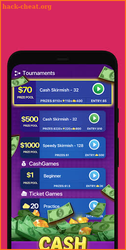 Pocket7-Games Walkthrough For Win Real Cash screenshot