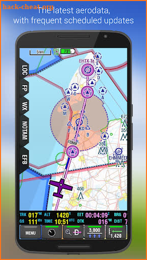 PocketFMS EasyVFR for Pilots screenshot
