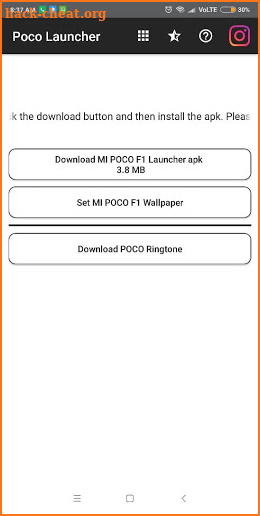 POCO launcher | Ringtone | Mi Devices (Unofficial) screenshot