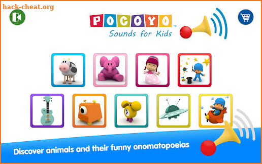 Pocoyo Sounds For Kids screenshot