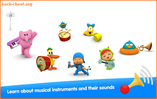 Pocoyo Sounds For Kids screenshot