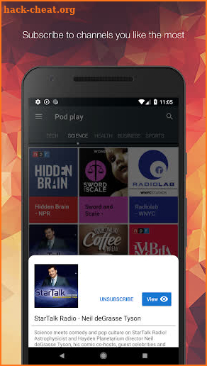 Pod Play screenshot