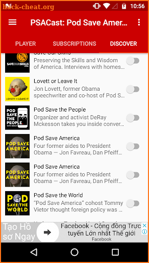 Pod Save America - Podcast screenshot