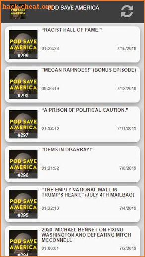 POD SAVE AMERICA Podcast Unofficial screenshot
