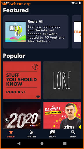 Podalong: Discover and Connect with Your Podcasts screenshot