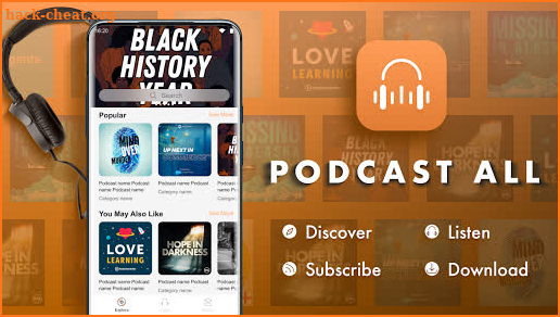 Podcast All - Podcast Player & Free Audio screenshot