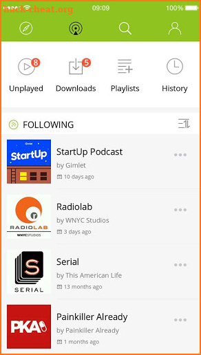 Podcast App & Podcast Player - Podbean screenshot