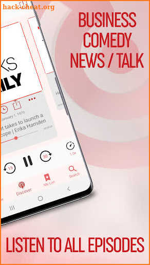 Podcast app by myTuner - Podcasts for Android screenshot