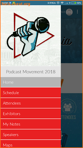 Podcast Movement 2018 screenshot