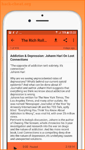 Podcast : Oprah SuperSoul Conversation Podcast screenshot