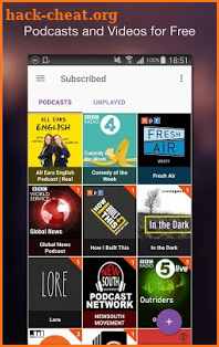 Podcast Player screenshot