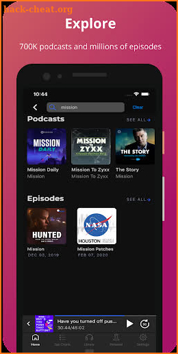 Podcast Player & App: Podurama screenshot