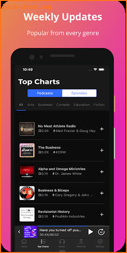 Podcast Player & App: Podurama screenshot