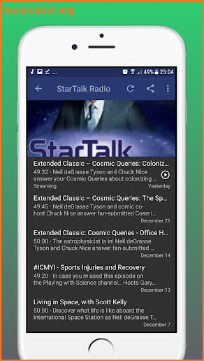 Podcast StarTalk screenshot