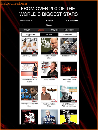 PodcastOne | One For Podcasts screenshot