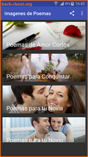 Poemas de Amor con Imagenes screenshot
