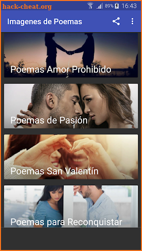 Poemas de Amor con Imagenes screenshot