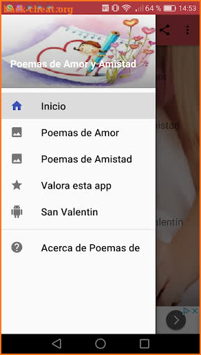 Poemas de Amor Y Amistad screenshot