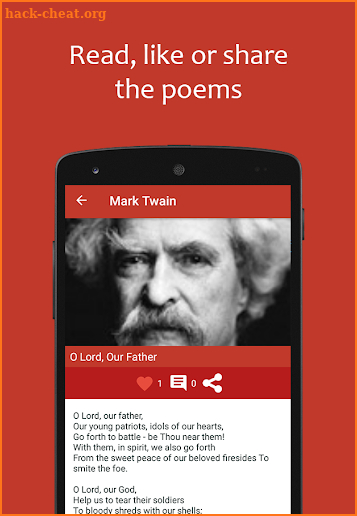 Poems screenshot