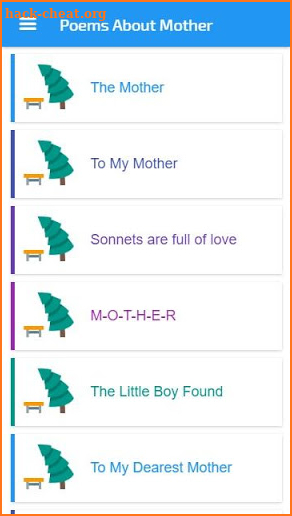 Poems about Mother screenshot