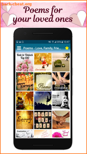 Poems For All Occasions - Love, Family & Friends screenshot