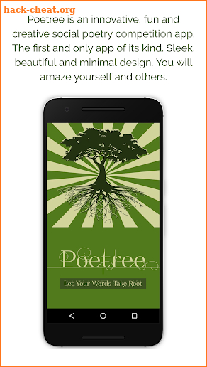 Poetree ¶ Social Poetry screenshot