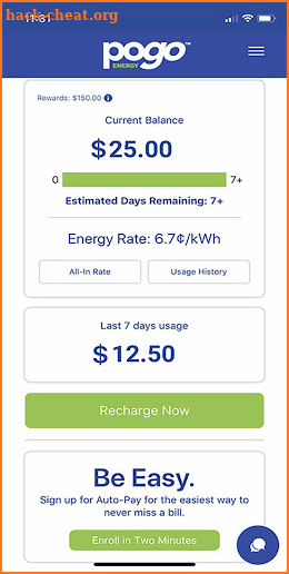 Pogo Energy - Pay As You Go Electricity screenshot