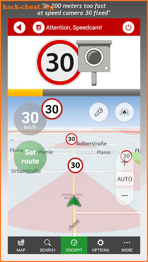 POIbase speed camera warner screenshot