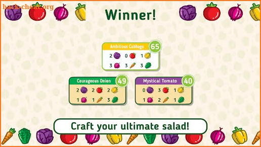 Point Salad | Combine Recipes screenshot