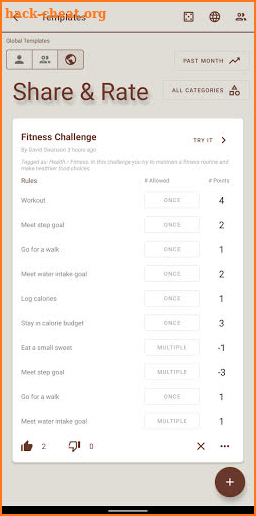 Pointagon - Custom Accountability Challenges screenshot