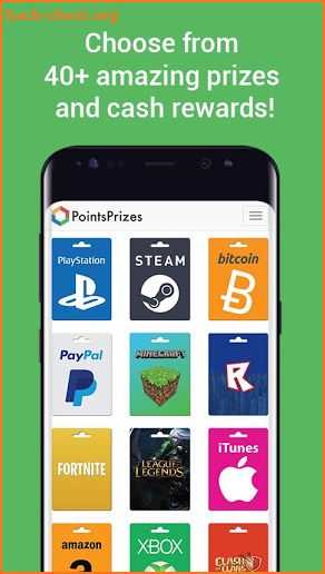 PointsPrizes - Free Gift Cards screenshot