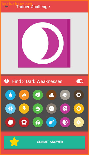 Poke Type Weaknesses screenshot