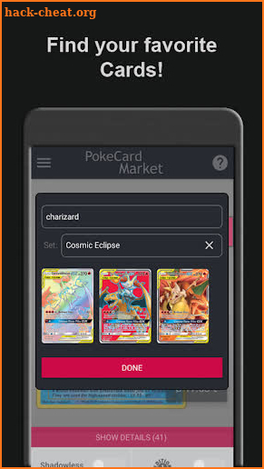 PokeCard screenshot
