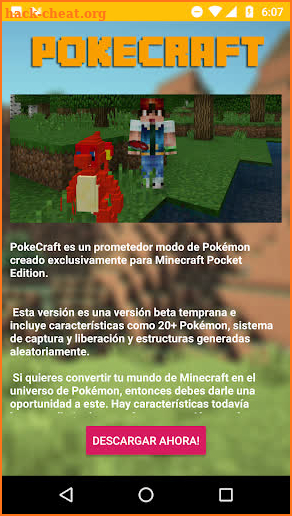 Pokecraft Addon for MCPE screenshot