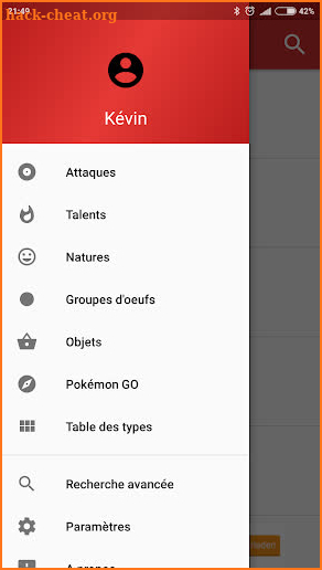 Pokédex for Android screenshot