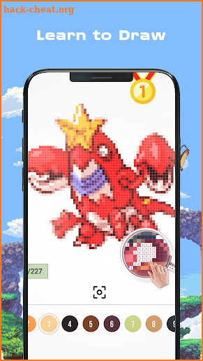 Pokees 2 - Color by Number screenshot