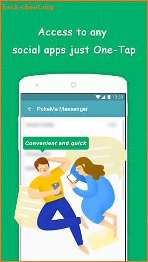 PokeMe Messenger screenshot