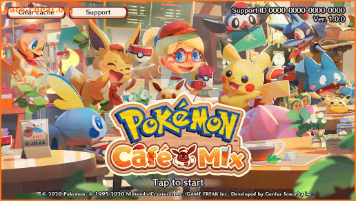 Pokémon Café Mix screenshot