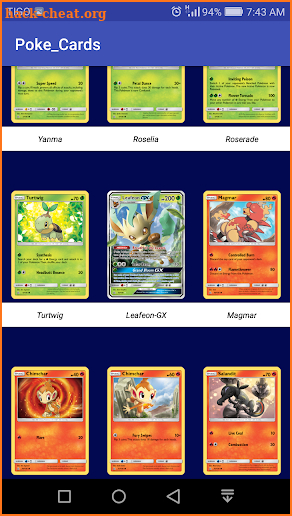 Pokemon Cards screenshot