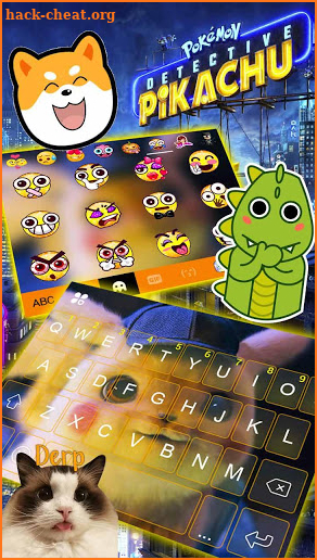 Pokémon Detective Pikachu Keyboard screenshot