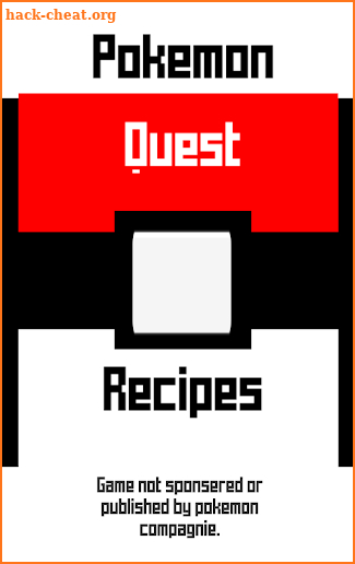 Pokemon Quest Recipes screenshot