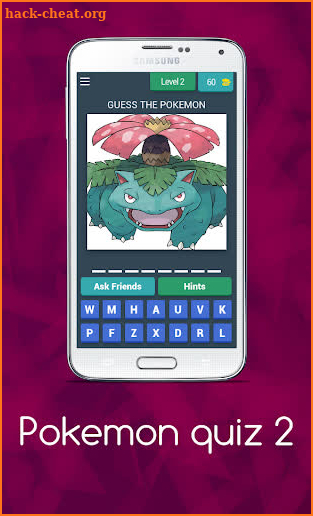 Pokemon quiz 2 screenshot