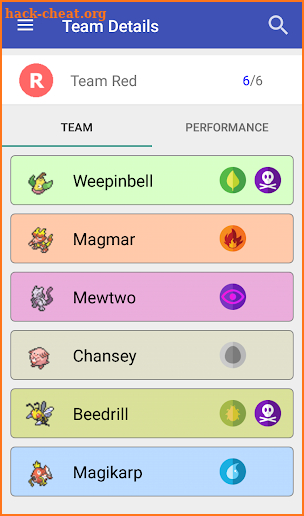 Pokémon Teambuilder screenshot